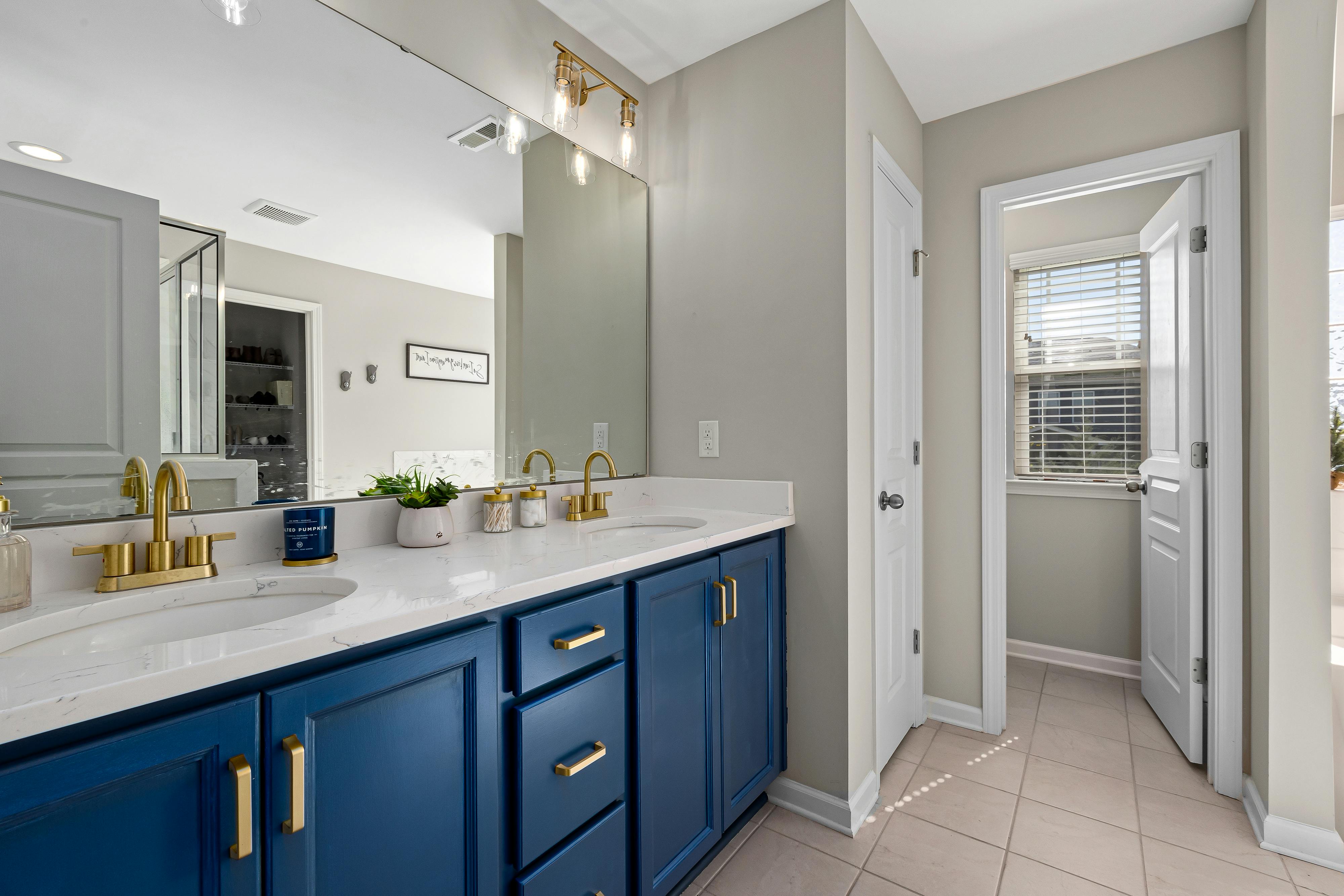 Modern bathroom remodel