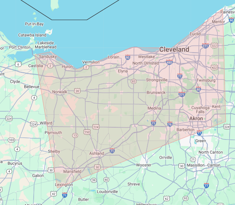 Service Area Map